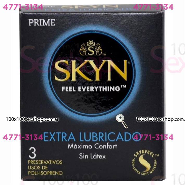 Cód: CA FP SKYN LU - Preservativos Skyn Extra Lubricados - $ 4900